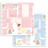 Stamperia 3D Paper Kit 12x12 Inch Daydream Baby's Room (SBPOP11)